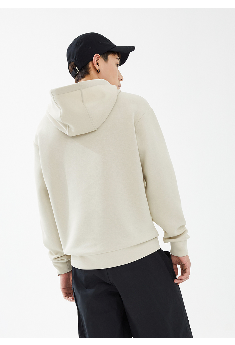 安踏熊猫连帽卫衣男2022年春季新款休闲宽松潮流长袖套头时尚上衣