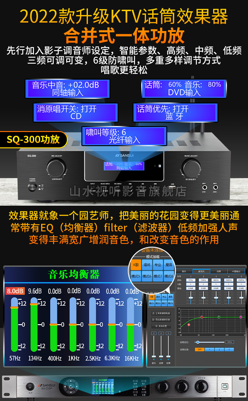 sansui音箱用法图片