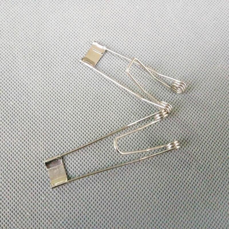 铬色t36t40筒灯弹簧天花灯卡子过道灯改装暗装卡扣灯具灯饰配件 t36