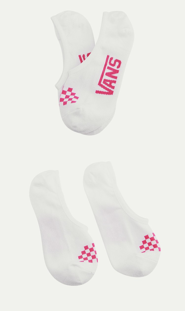 vans范斯官方白色黑色女子运动休闲短袜船袜袜子黑色白色均码