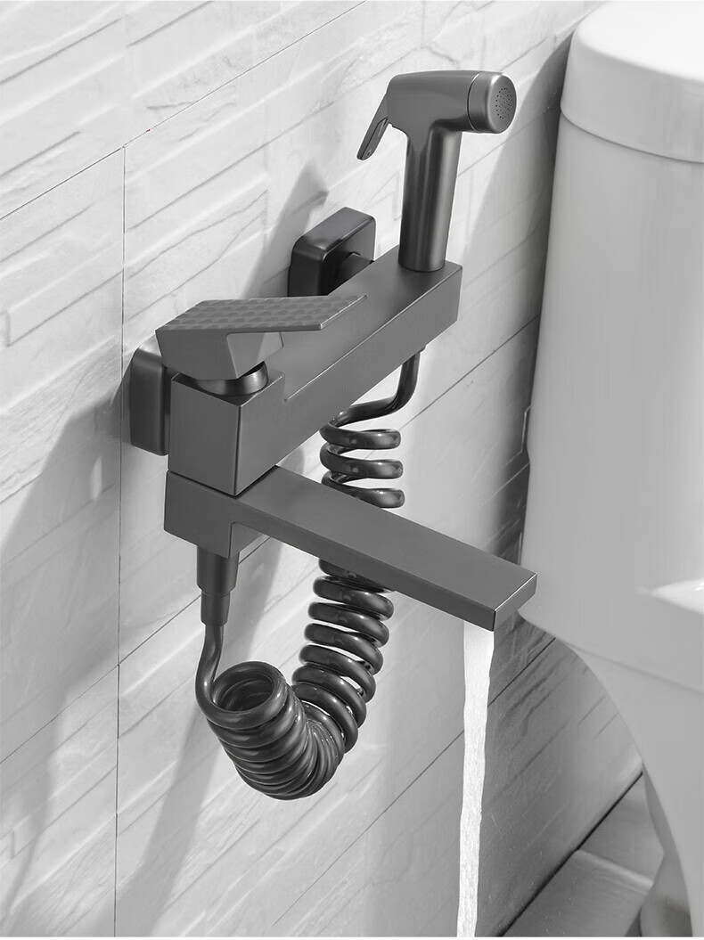 科勒(kohler)全铜加长浴缸水龙头冷热淋浴龙头花洒套装妇洗器喷头枪