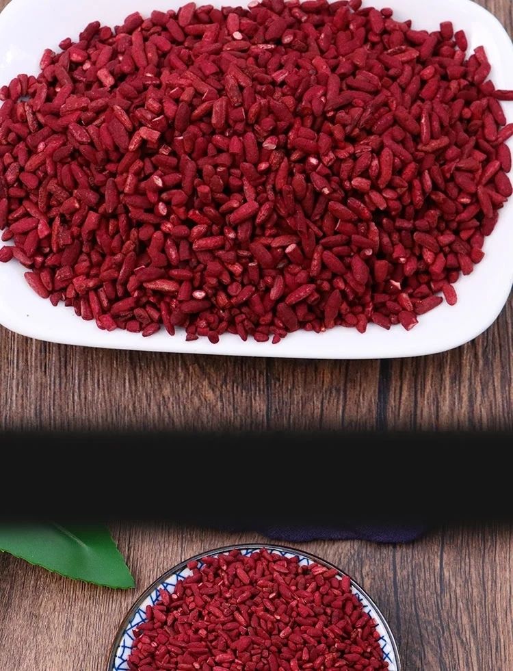 红曲米红曲中药材农家红曲米特级红曲米粉天然红曲米泡茶食用卤味上色