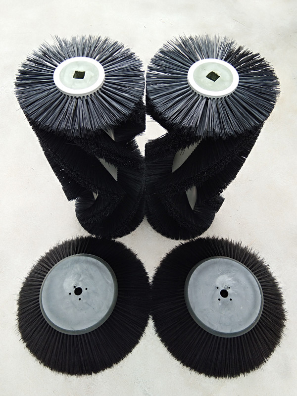 电动扫地车扫路机边主滚刷毛刷环卫配件电动扫地车毛刷配件小号刷子