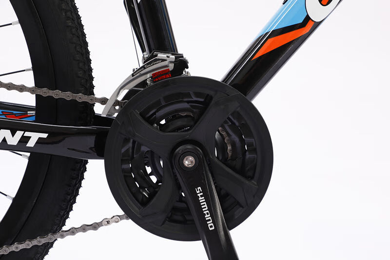 捷安特(giant)xtc777山地自行车成人铝合金双碟刹越野减震车 atx660黑