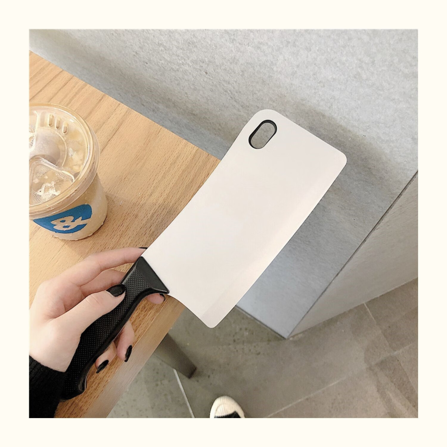 网红菜刀手机壳抖音菜刀型p50华为mate30手机壳mate30pro沙雕20搞怪