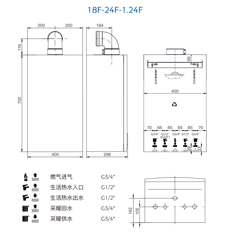 八喜壁挂炉怎么补水图图片