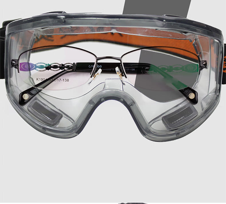 眼镜男女打磨劳保防风沙防雾喷漆农药透明护目镜防尘眼镜全密封硅胶