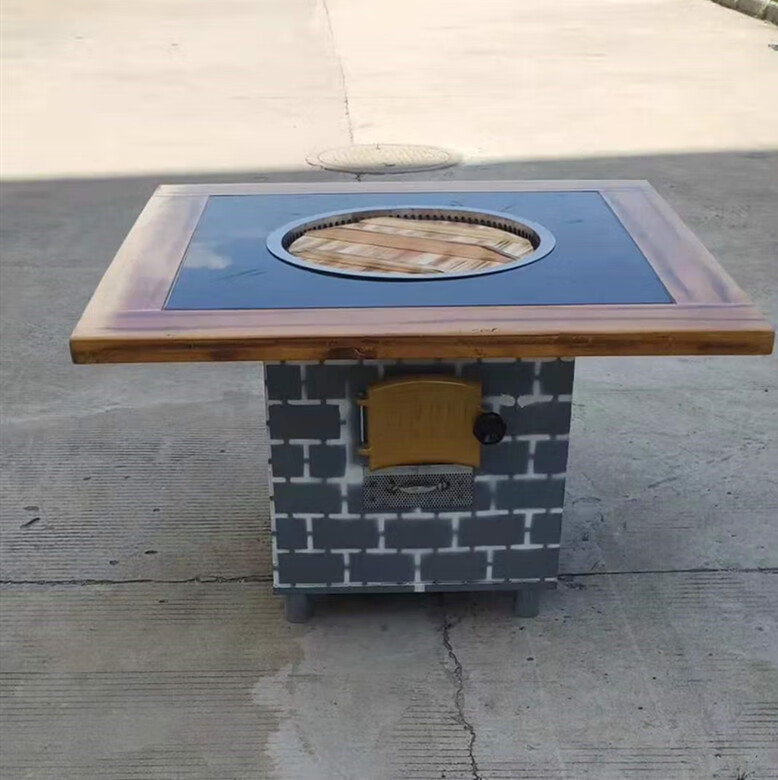 purixtar 地锅大灶台柴火鸡商用地锅鸡灶铁锅炖大锅台烧木柴灶地烧气