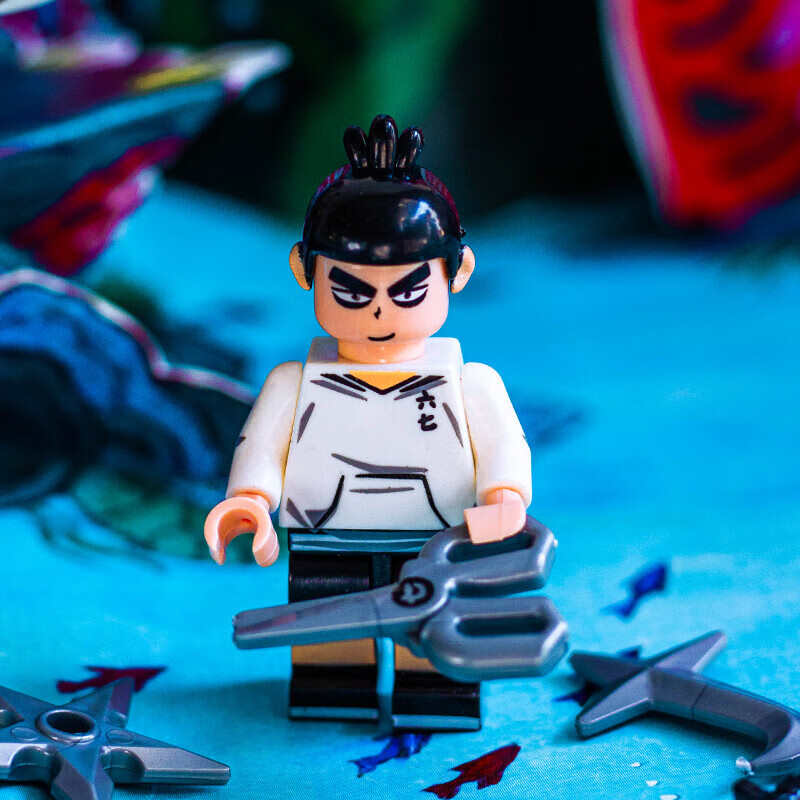 (·)刺客伍六七人仔积木梅花十三玄武国柒稀有剑魔刀千刃567岁 阿柒