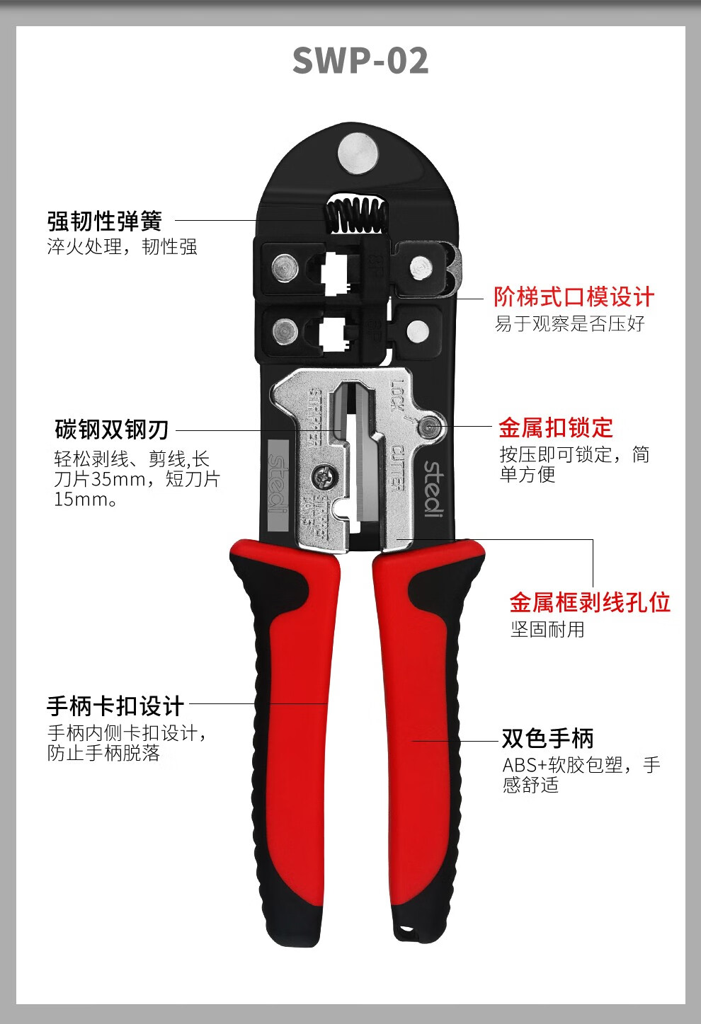 压线钳结构简图图片