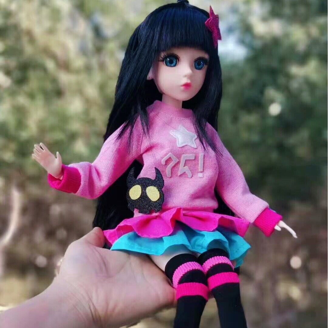 凹凸世界凯莉星月魔女娃娃女孩生日礼物可换装动漫手游娃娃礼物凯莉