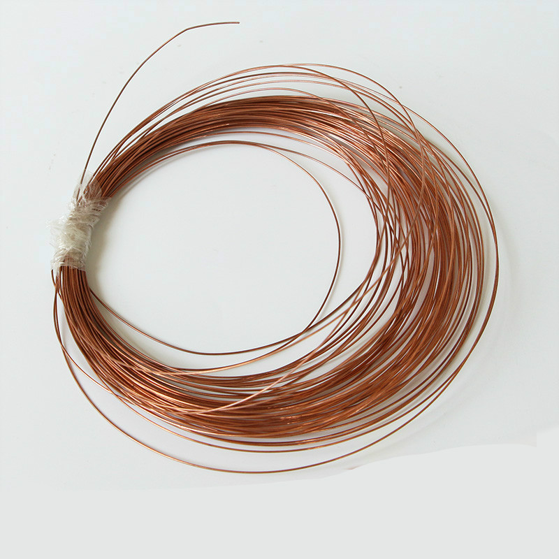 t2纯紫铜丝紫铜线红铜导电铜线细铜丝18mm10米