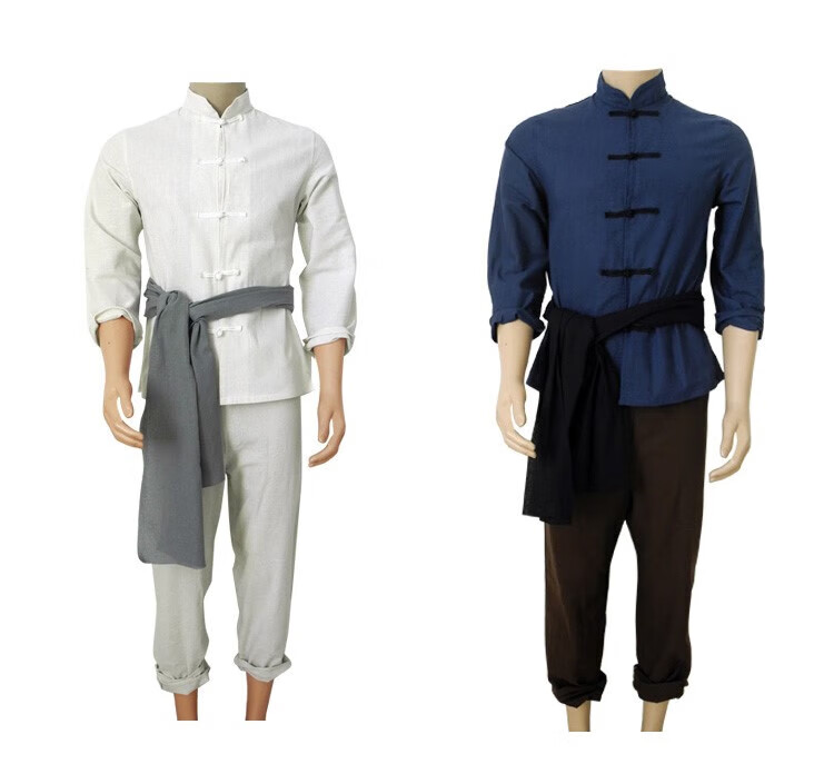 店小二服装古代的衣服男生演出服民国服装农民演出服百姓衣服店小二