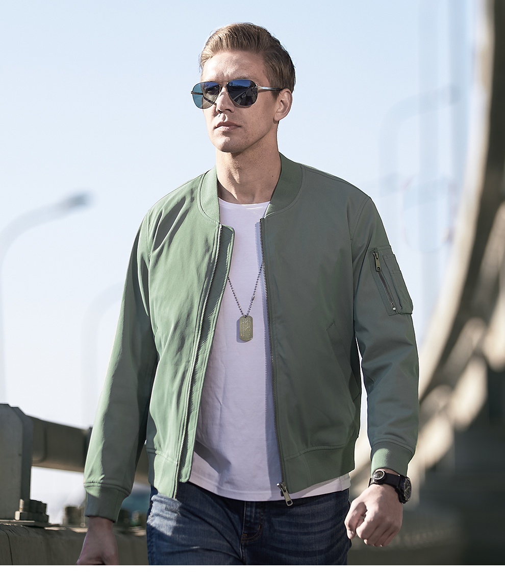 新品龙牙二代轻型ma1飞行夹克男春季战术服男ma1夹克迷外套铁血深墨蓝