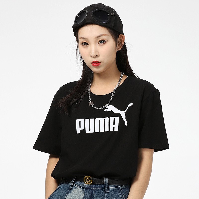puma彪马新款女装运动服跑步训练健身快干透气舒适休闲圆领短袖t恤