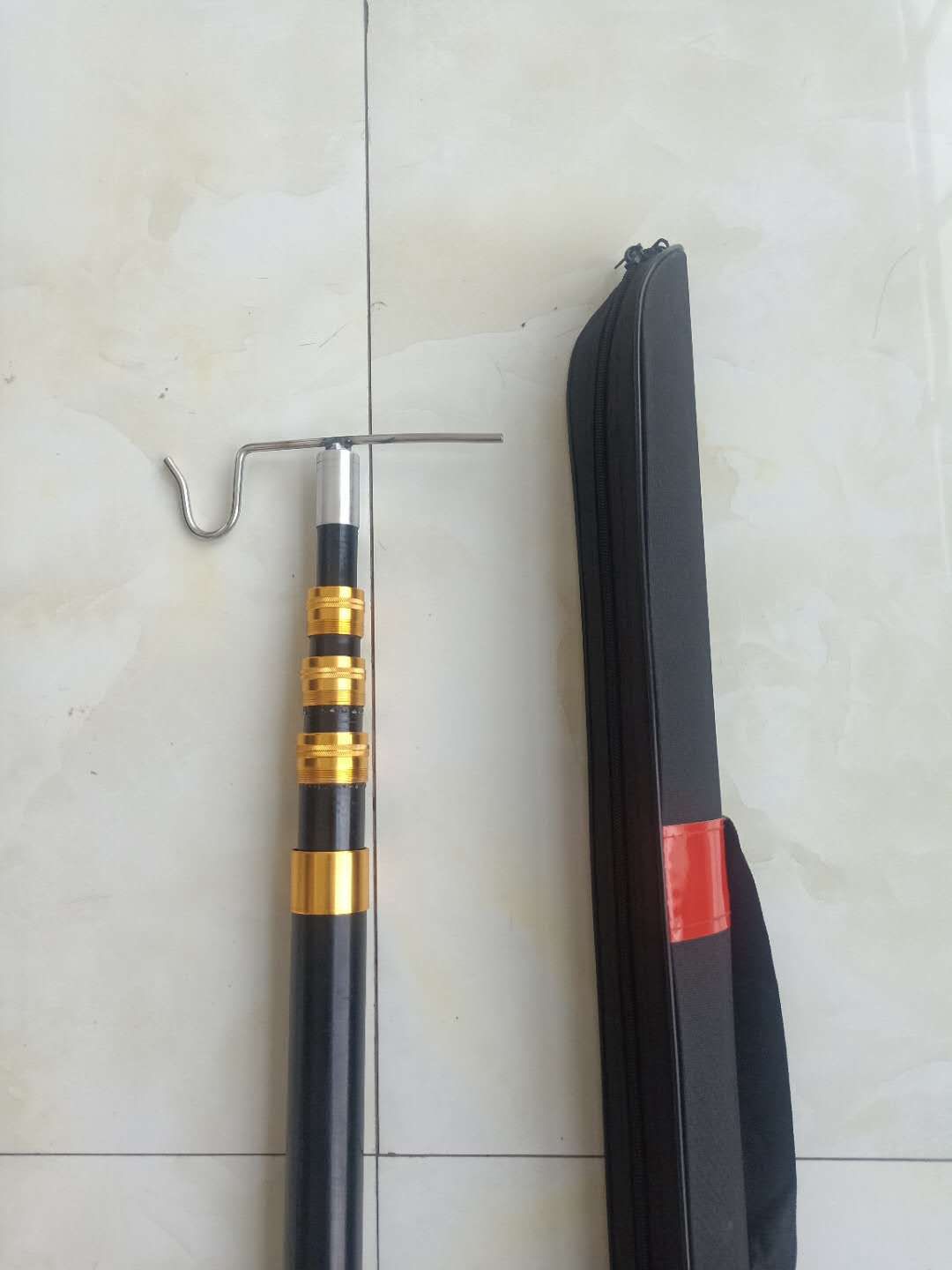 拉闸杆绝缘杆电工棒伸缩拉杆4米5米6米7米高压拉闸杆撑线杆挑线杆