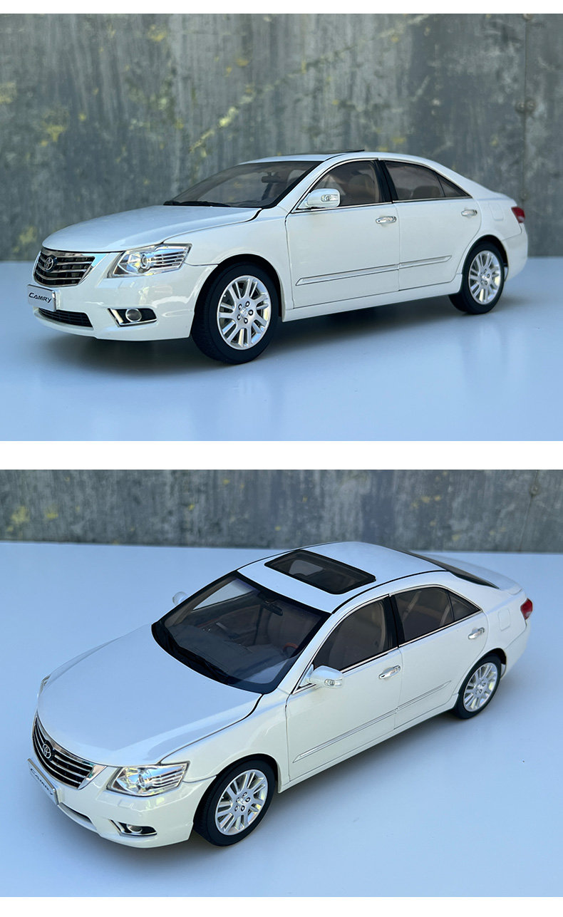 1:18原厂汽车模型 广汽丰田凯美瑞系列 六代 七代 八代 双擎豪华版