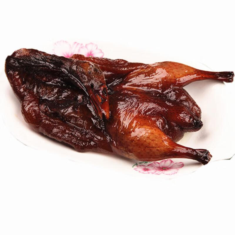 白市驿五香板鸭 500g 重庆土板鸭玉炳麻辣酱板鸭四川土特产烟熏板鸭