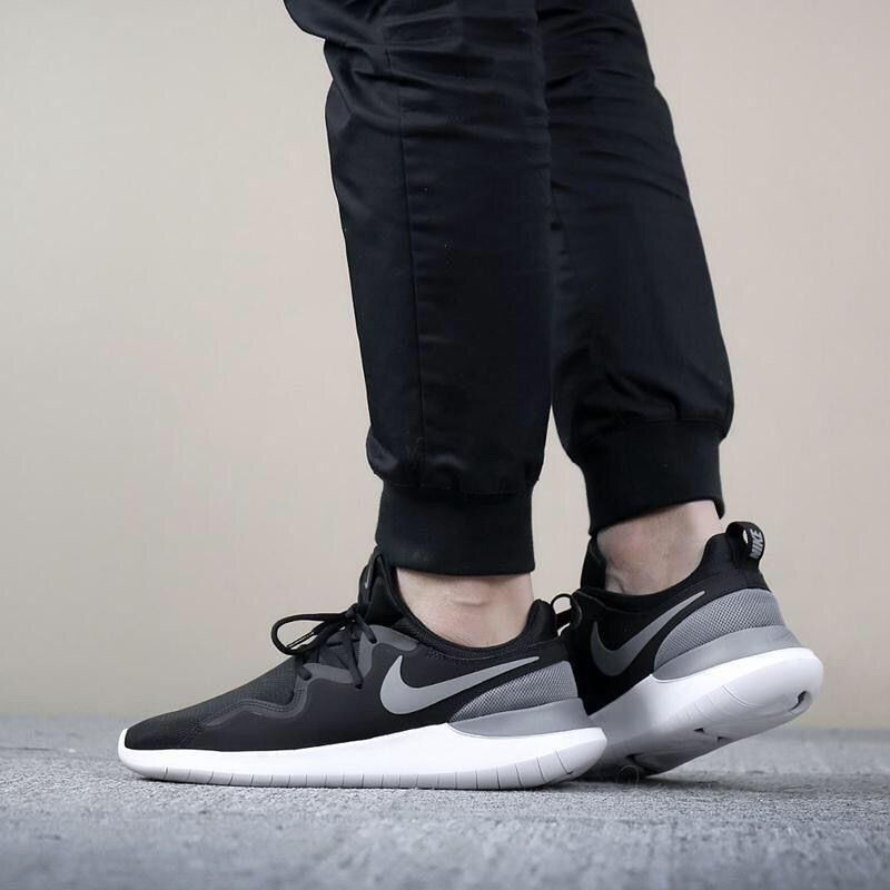 伦敦四代跑鞋4代春夏季网面防滑防滑跑步鞋运动鞋 黑白灰 36【图片