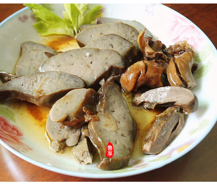 潮汕卤水鹅肝粉肝潮州粉鹅肝狮头鹅鹅肝澄海苏南卤鹅肝粉嫩滑