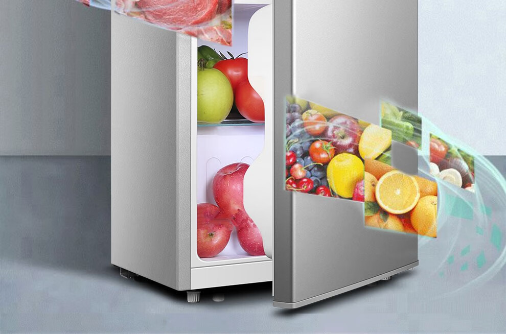 韩国现代hyundai冰箱小小型迷你家用电冰箱双门冷藏冷冻租房宿舍节能