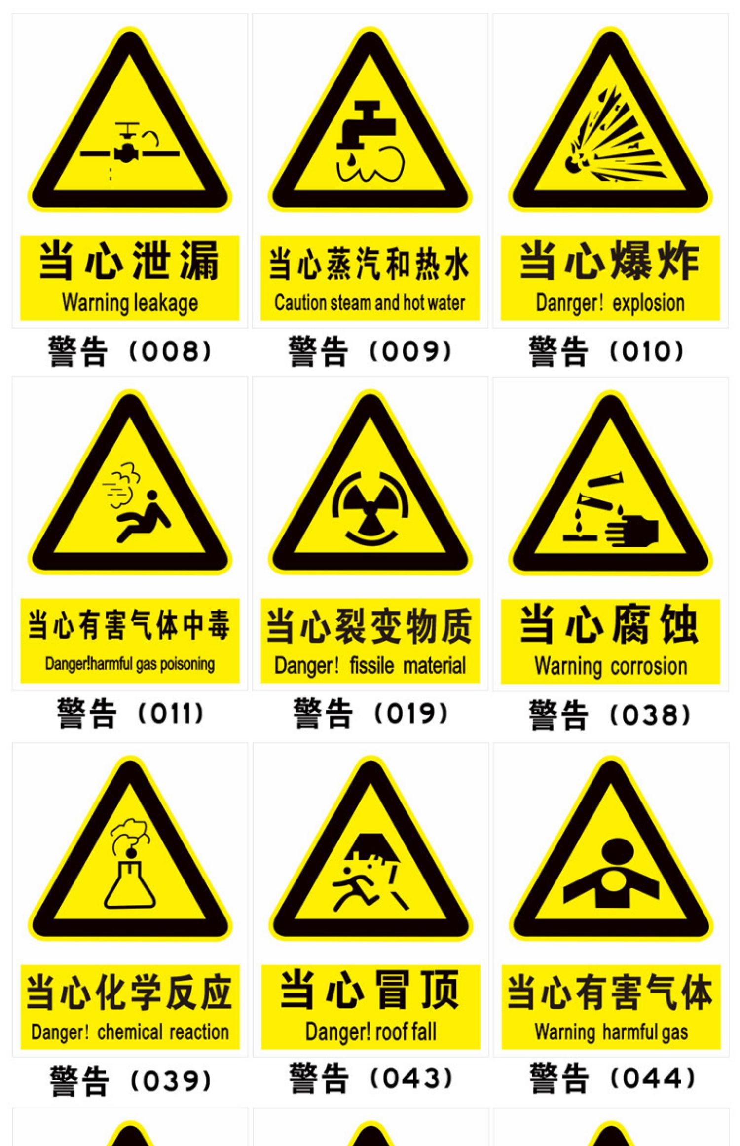 危险化学品周知卡安全告知卡液化石油气化学品危害警示警告标志牌告知