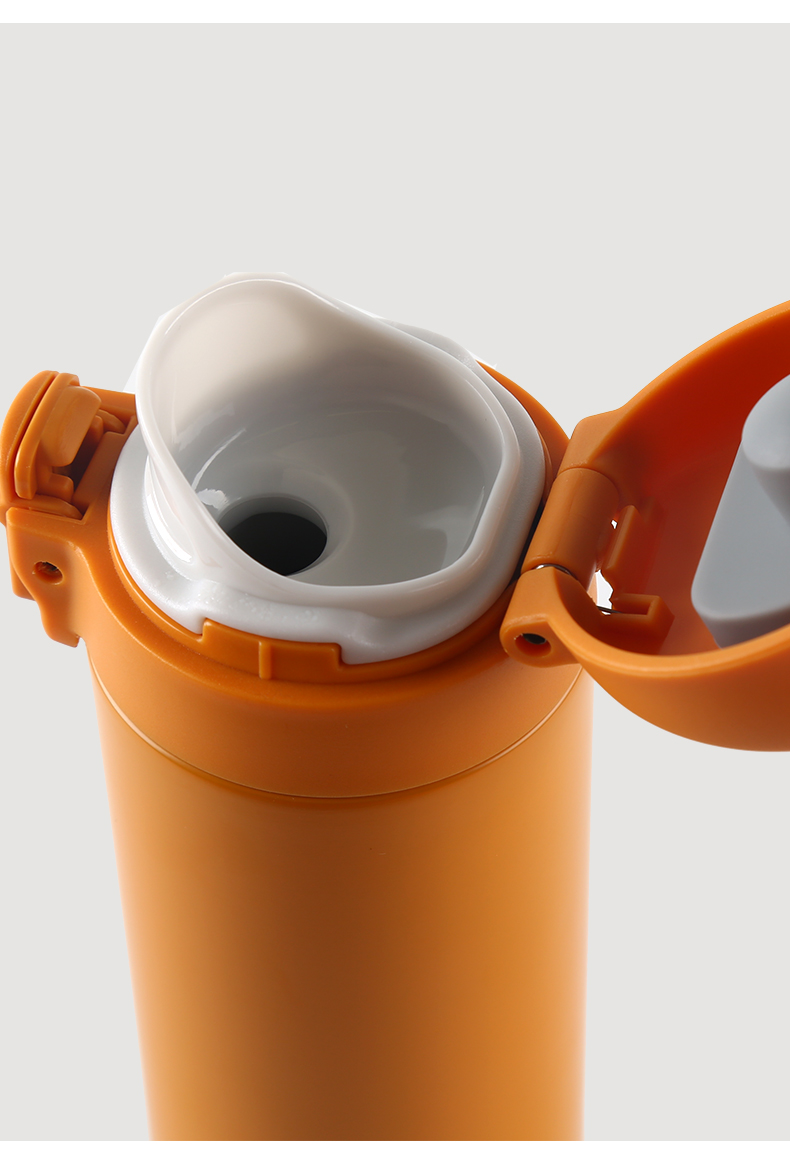 北欧时刻保温杯不锈钢保温水杯户外家居暖水杯小巧便携旅行热水杯柠檬