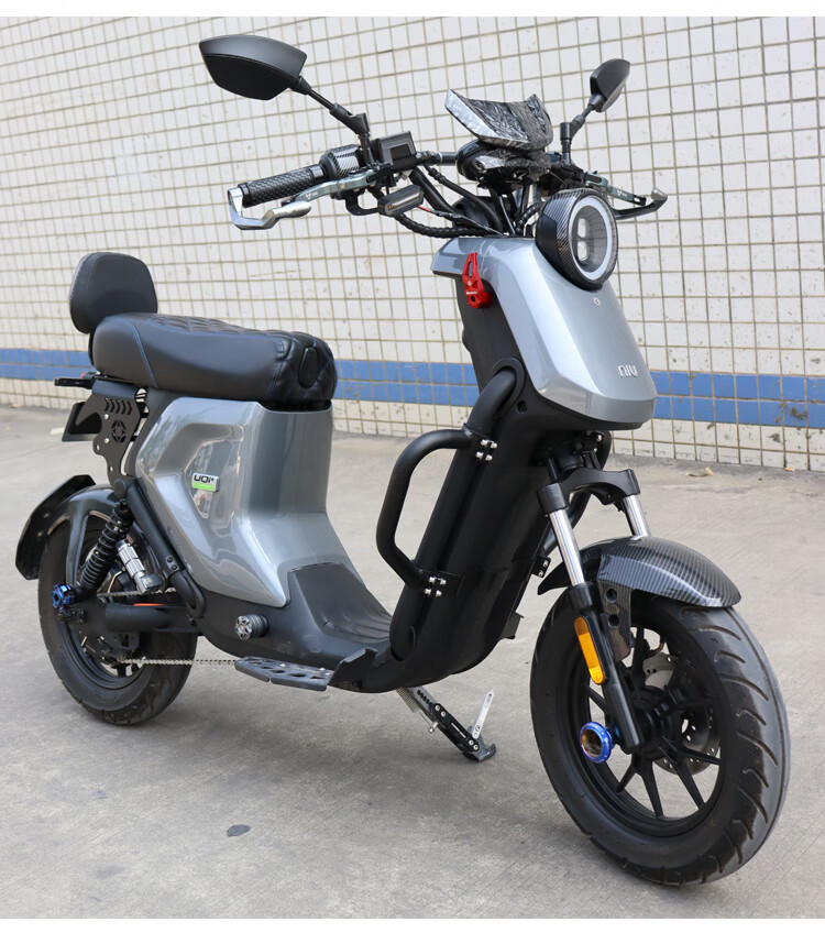 小牛uqi 电动车前置铝合金保险杠防摔杠u b保护杠防撞杆改装配件 左右