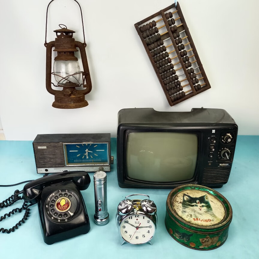 霜魄 老物件合成小游戏复古怀旧装饰品607080年代老家具学校怀旧纪念