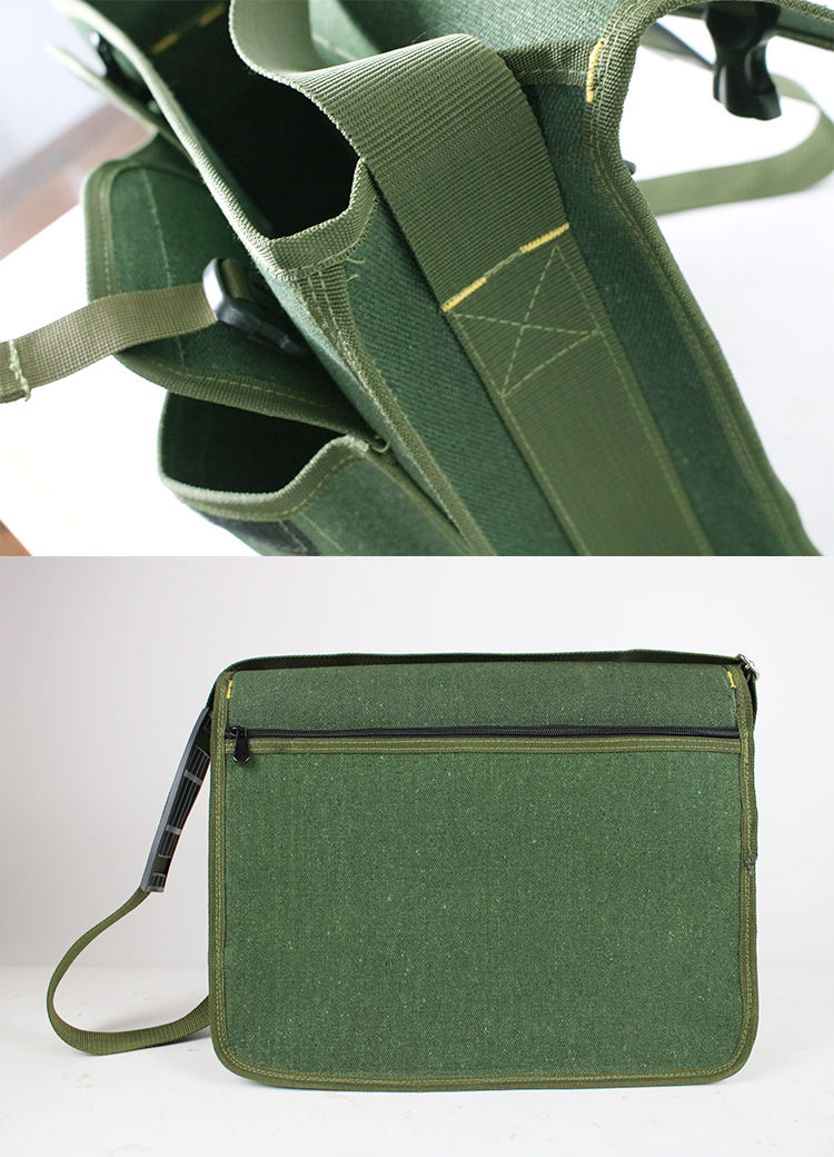 加厚帆布工具包工具袋五金维修包电工包单肩包双层帆布加厚工具包实用