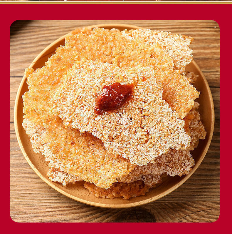 柴火锅巴农家手工柴火锅巴安徽特产农家锅巴非油炸零食小吃休闲食品