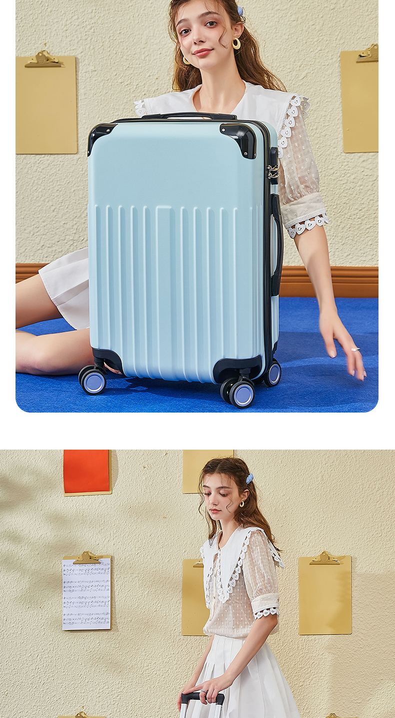 高中生行李箱女 22行李箱初中女生ins网红皮箱拉杆箱女高中生密码箱女