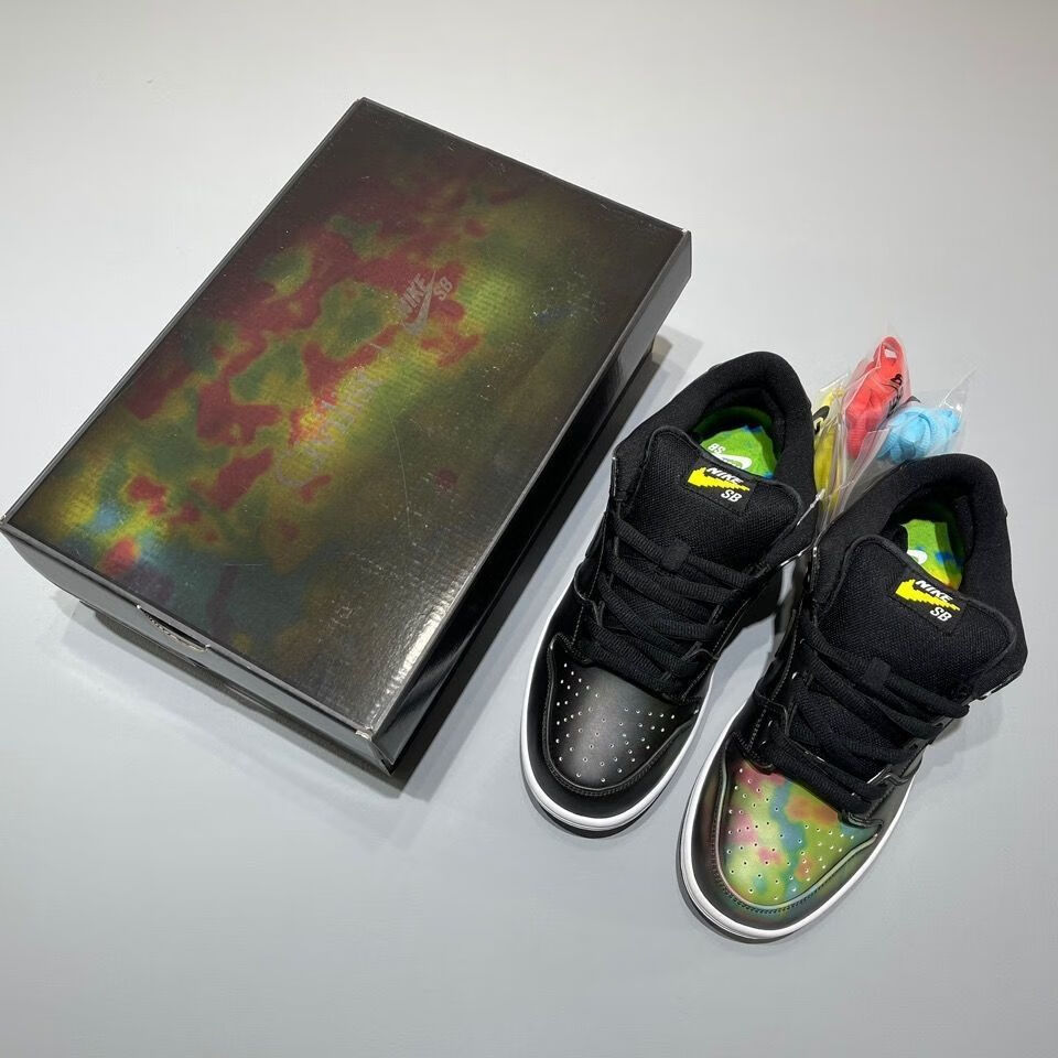 耐克莆田纯原联名dunk sb热成像新款版鞋 温变鞋低帮鞋休闲男女滑板鞋