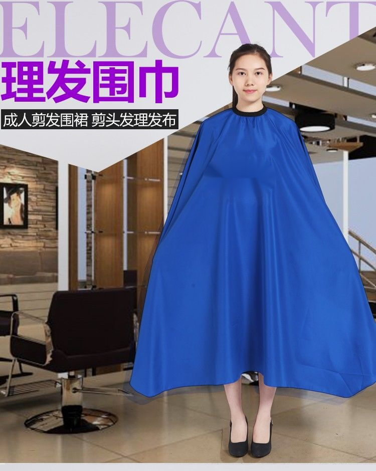 朗栩莲理发围布发廊专用美发剪发围裙家庭用剃头剪头发披布烫染披肩