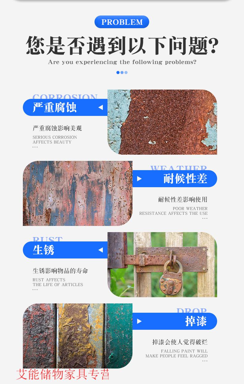 德国gsw现代品质工艺水性金属漆防锈漆彩钢瓦栏杆铁门铁漆黑色免除锈