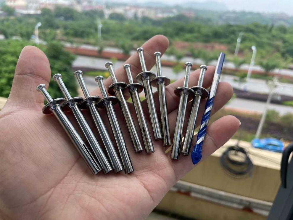水泥钉钢钉固定钉美式击芯打入快速敲击式内膨胀钉m6厘固定门窗安装