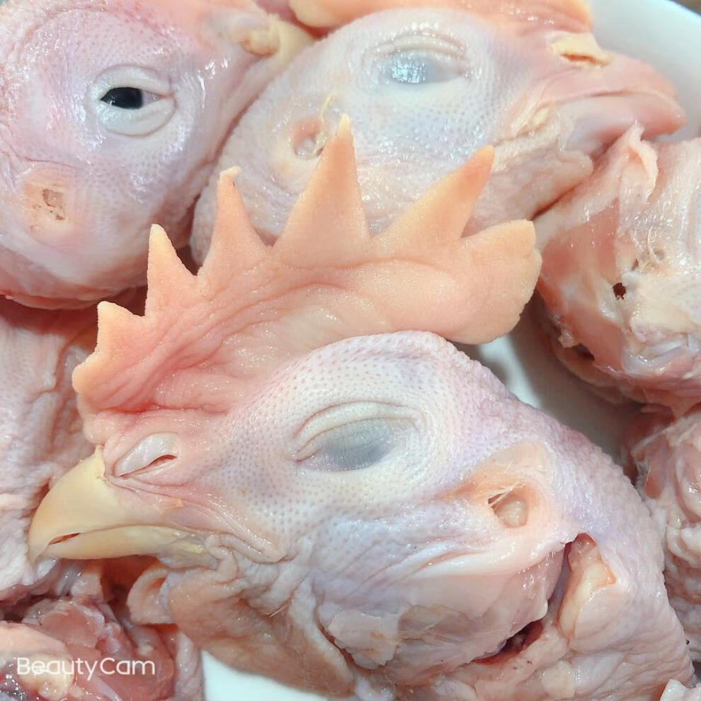 5斤青岛正大生鸡头新鲜冷冻鸡头鸡头鸡冠不保证大小