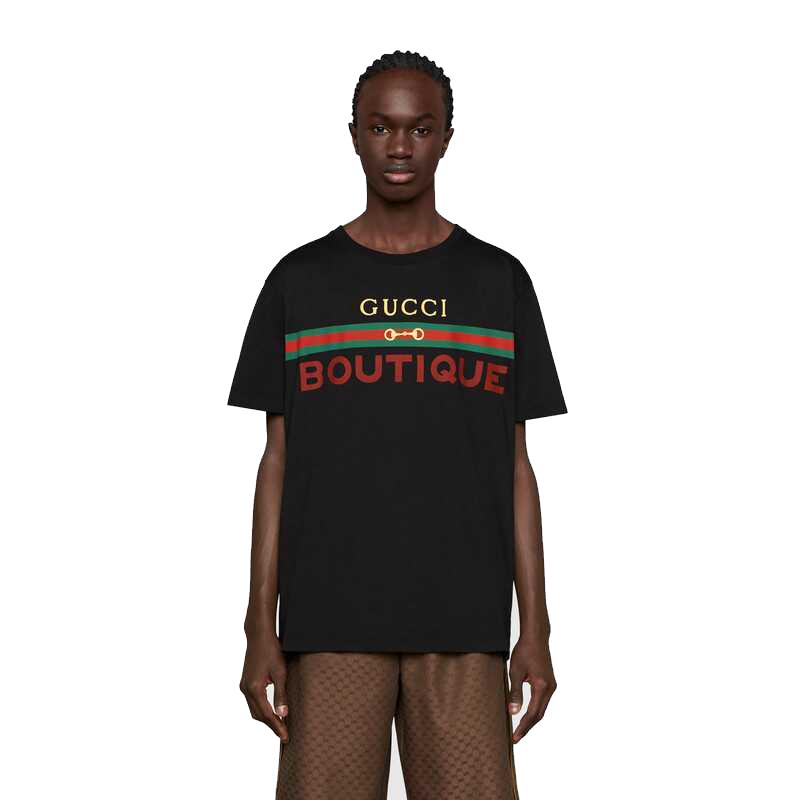 gucci/古驰迪士尼联名男女情侣款短袖t恤548334 xjdaf 1082黑色预售 s
