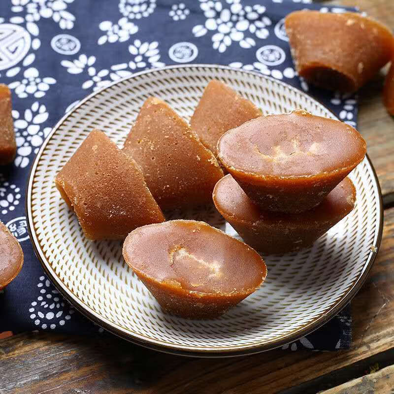 云南特产元宝红糖古法熬制红糖块红糖姜茶月子红糖老红糖土红糖块沁溪