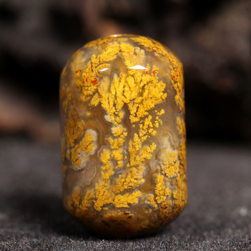 奢曼蒂专柜 特色桶珠10-20直径宣化战国红玛瑙桶珠顶珠金刚菩提佛珠