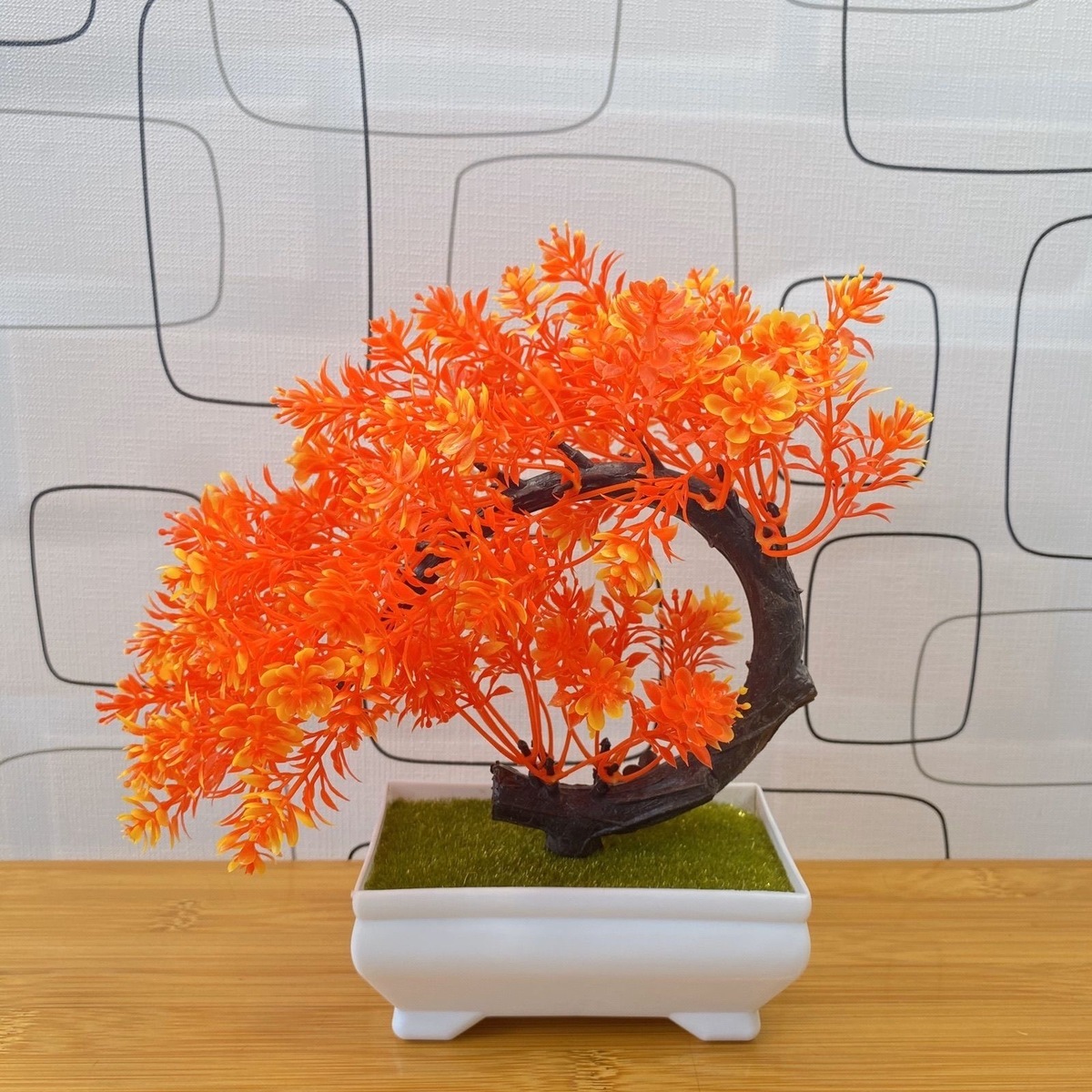 仿真花发财树绿植物塑料盆栽盆景客厅装饰干花卉假花酒柜摆件摆设荷花