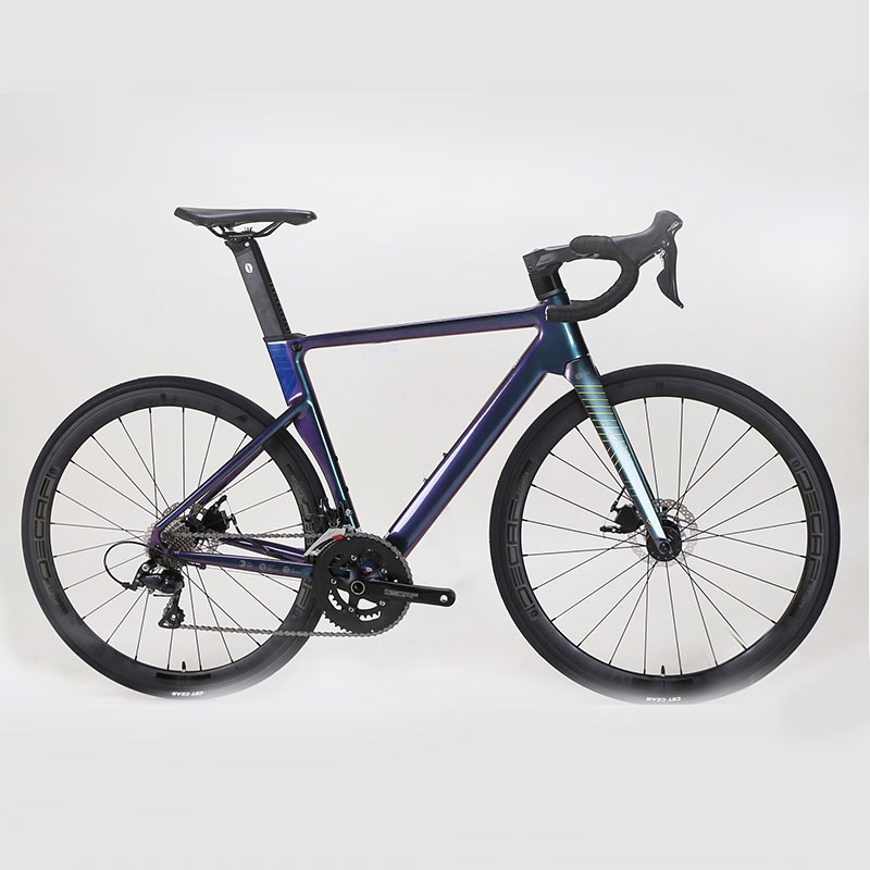 java铝合金公路车鱼雷6双碟刹18变速22变速碳刀碳一