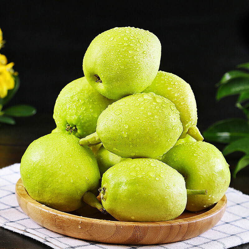 媚调 新疆天山西域香妃雪梨 香梨 精选好果 新鲜水果礼盒新鲜美味爆甜