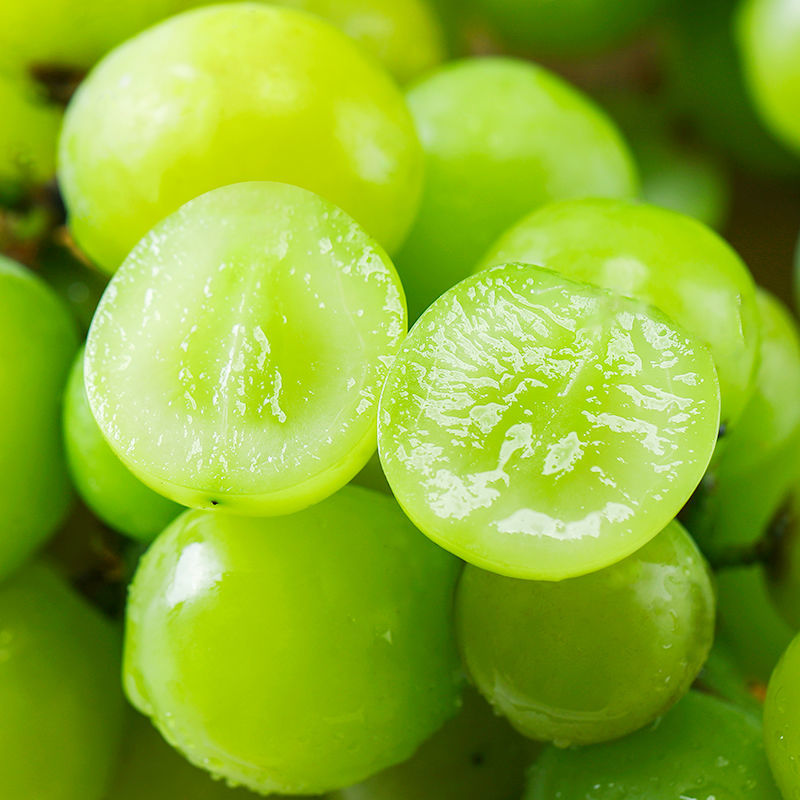 云南阳光玫瑰葡萄新鲜整串晴王香印青提子当季水果整箱批 【精品整串