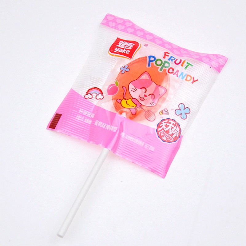 雅客天天棒水果味棒棒糖散装500g喜糖果儿童节礼物零食纸棒幼儿园团购