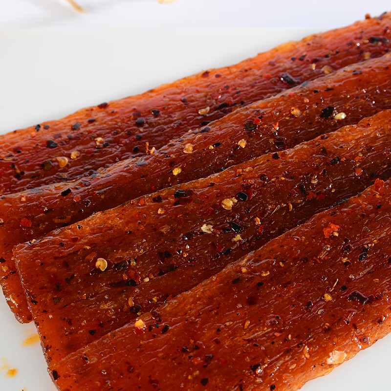 台湾素热狗 重庆四川麻辣休闲小吃零食辣条大辣片手撕面筋55克节日