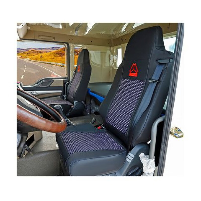 适用于重汽汕德卡g7大货车专用座椅座套汕德卡c7h冰丝四季坐垫皮革