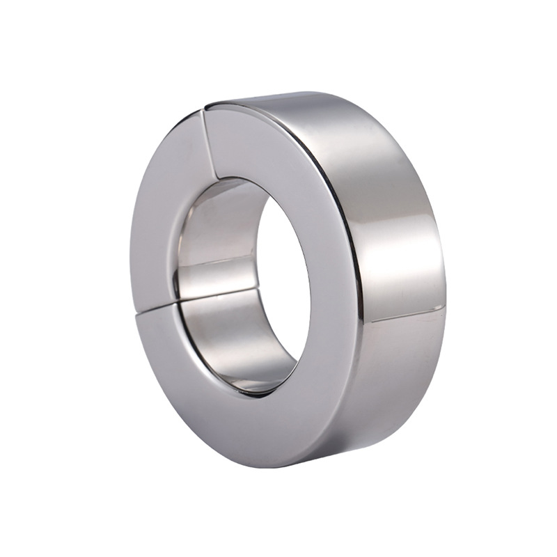 取悦金属不锈钢蛋蛋负重环变态磁铁环隂囊束缚吊坠环男用锁精环情趣