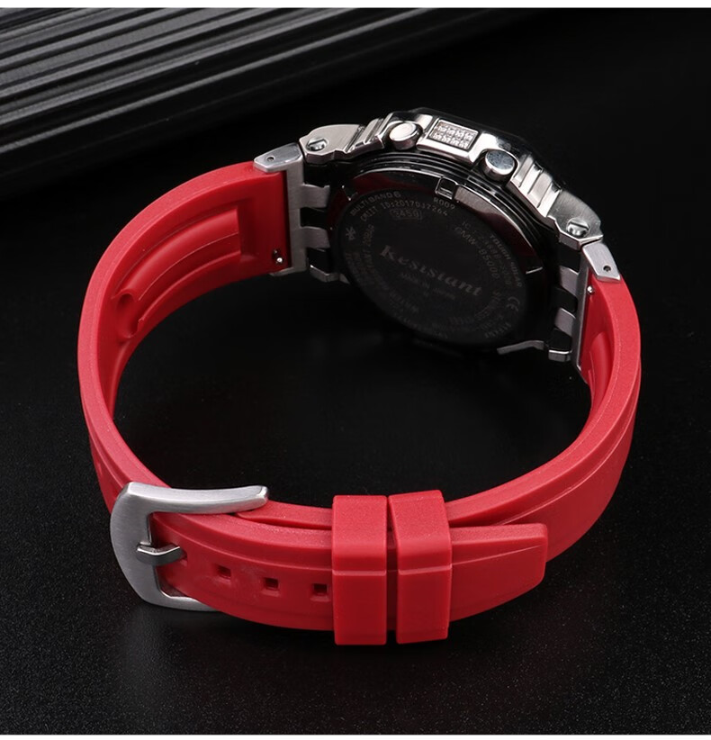 【官方旗舰】适用于卡西欧小方块原装表带 代用卡西欧手表带gmw-b5000