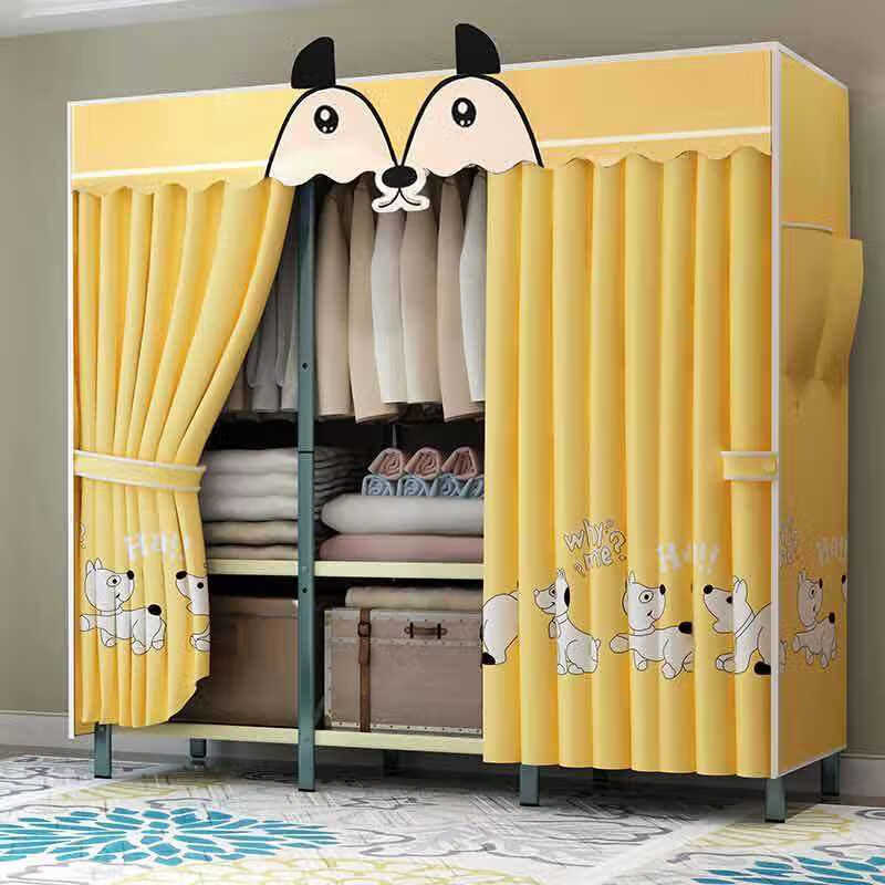 2022新款简易衣柜布罩单卖牛津布防尘套防尘罩全包布套布衣柜外罩子